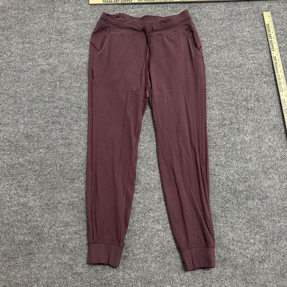 Lululemon Joggers Womens Size 6 Burgundy Align High Rise Tapered Athletic Pants